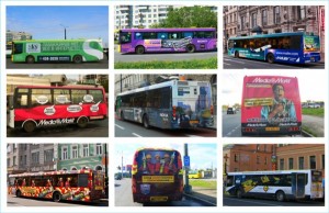 Реклама на транспорте эффективна и успешна