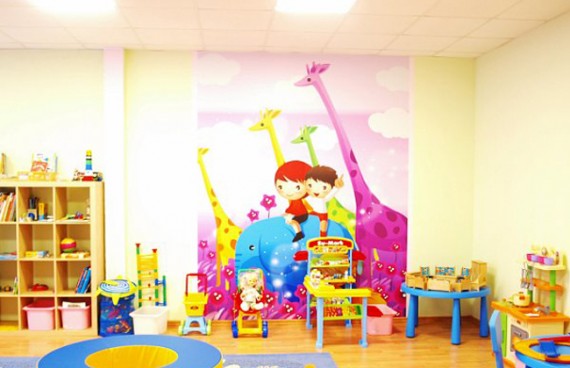оборудованная детская комната