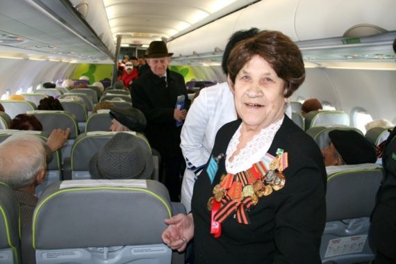Льготные билеты на самолет для пенсионеров