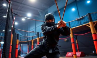 Ниндзя-парк: современная спортивно-развлекательная полоса препятствий, в которую хочется возвращаться